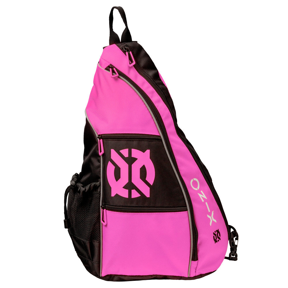 onix-pickleball-pro-team-pickleball-sling-bag-schl-gertasche-orange-pink image 6