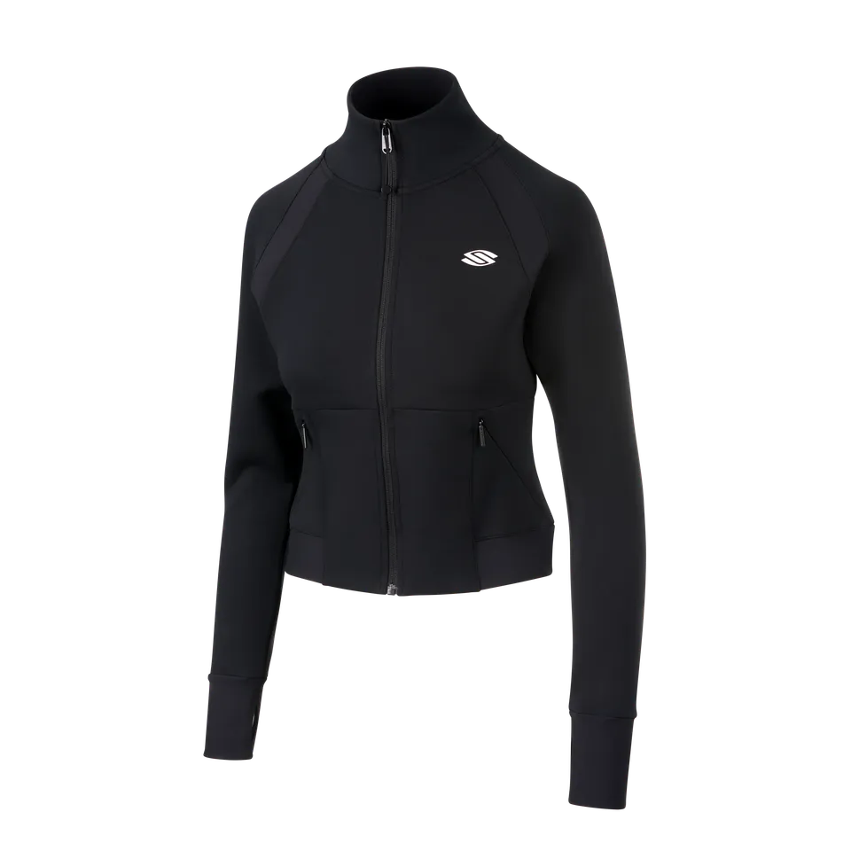 selkirk-sport-women-s-pro-line-cropped-full-zip-jacke image 1
