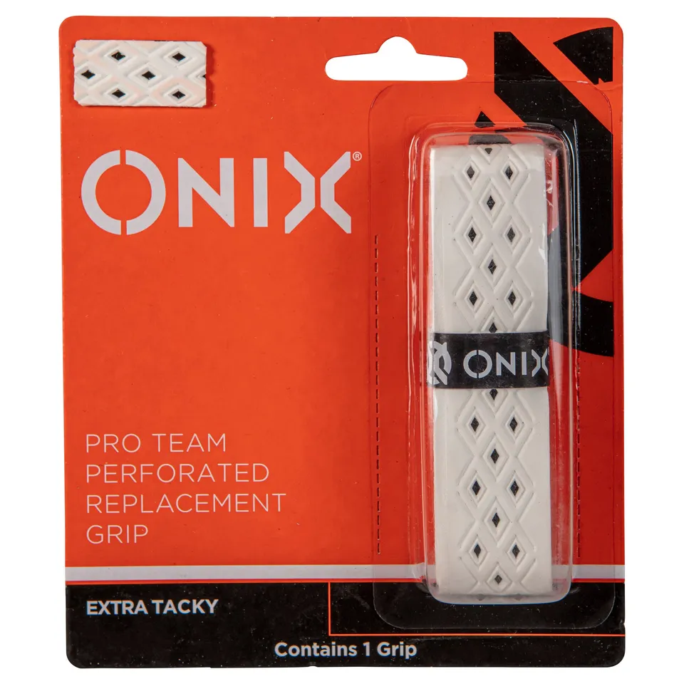 onix-pro-team-perforated-replacement-grip-schwarz-wei-orange image 1