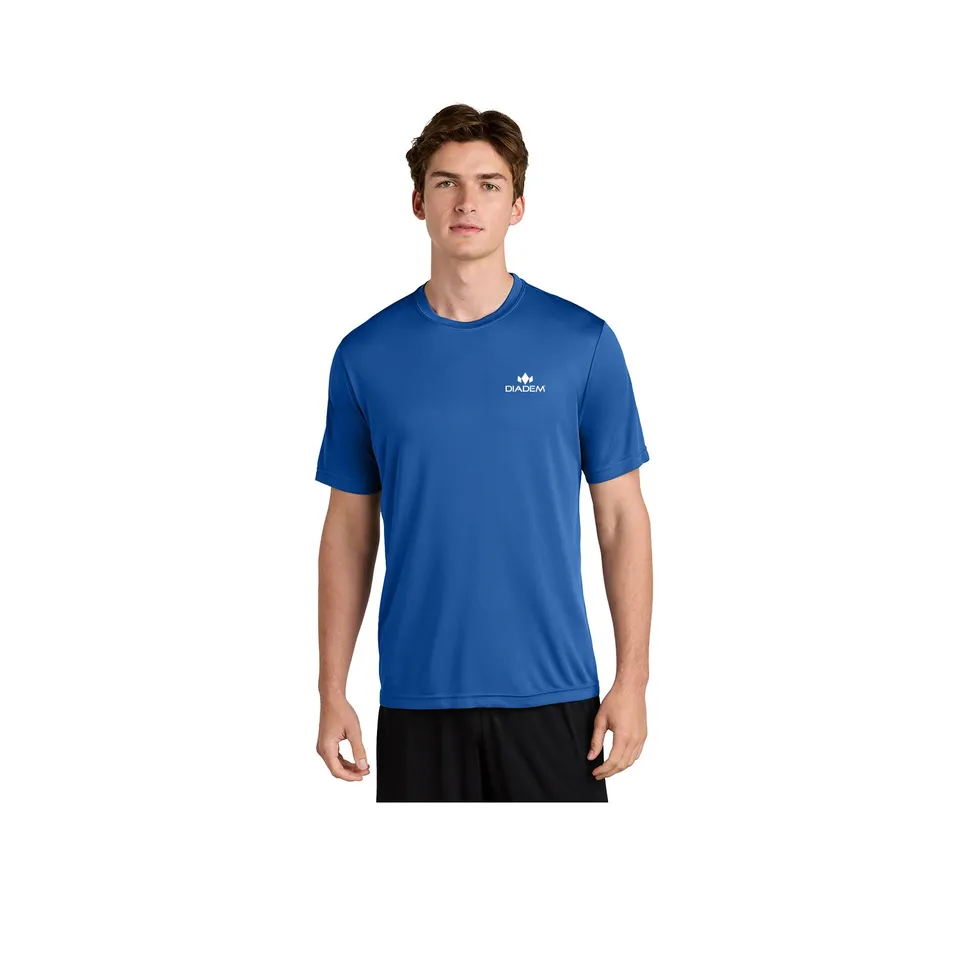 diadem-drycore-t-shirt-royal-blue-performance-tee image 1