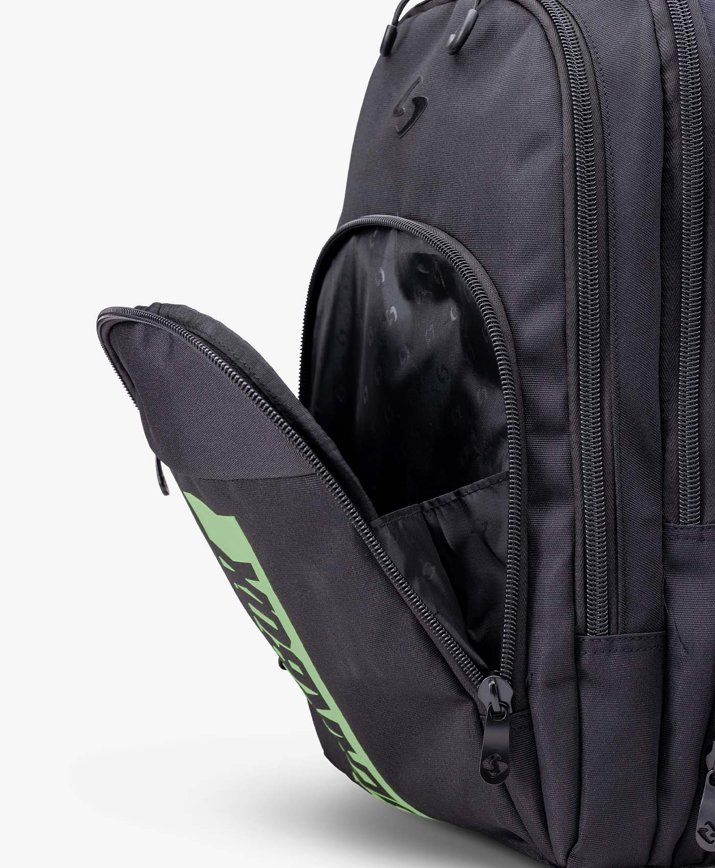 gearbox-core-backpack-black-green-rucksack-mit-schuhfach image 5