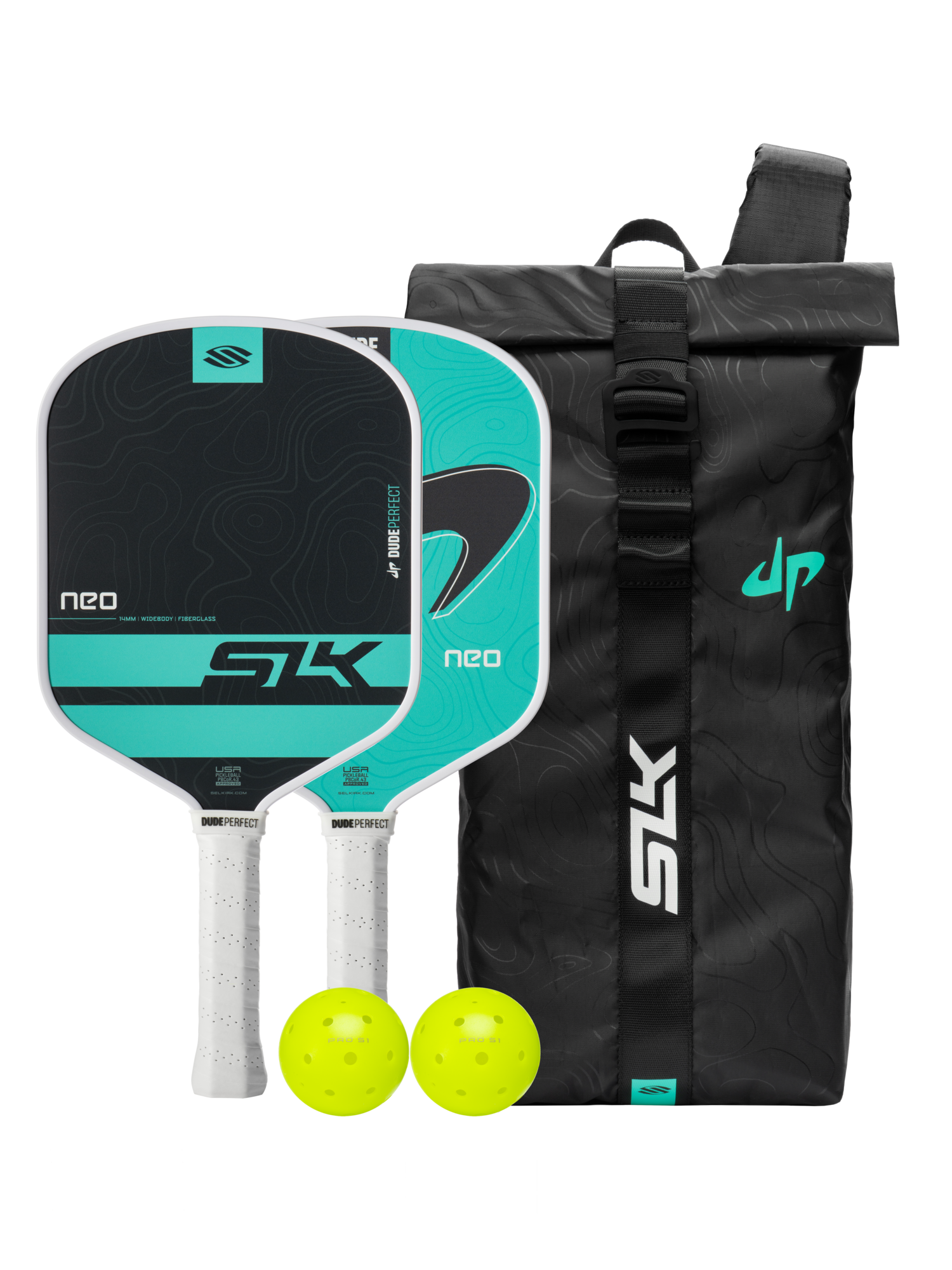 selkirk-sport-slk-neo-fiberglass-pickleball-paddle-bundle-dude-perfect image 1