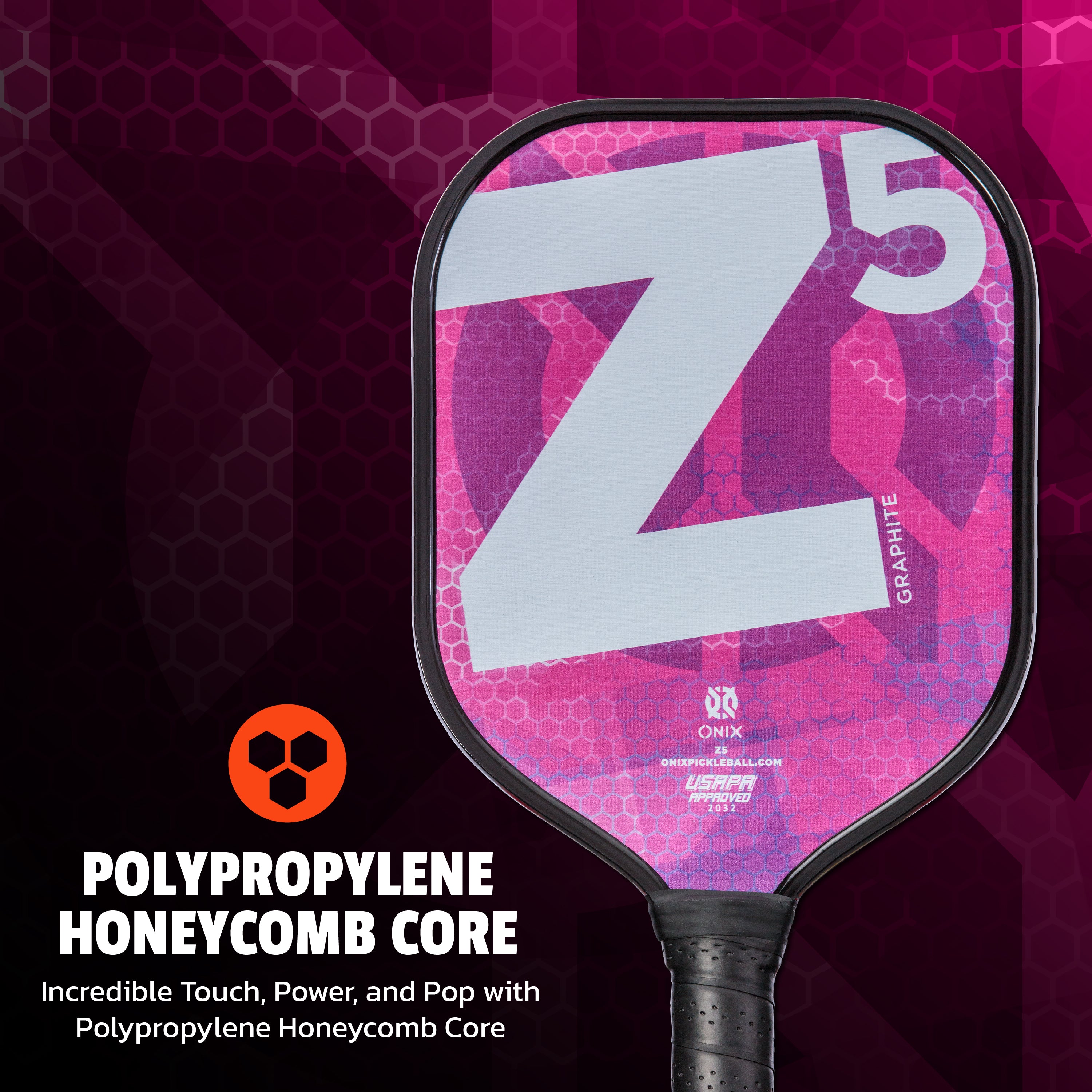 onix-pickleball-z5-mod-series-graphite-pickleball-paddle image 2