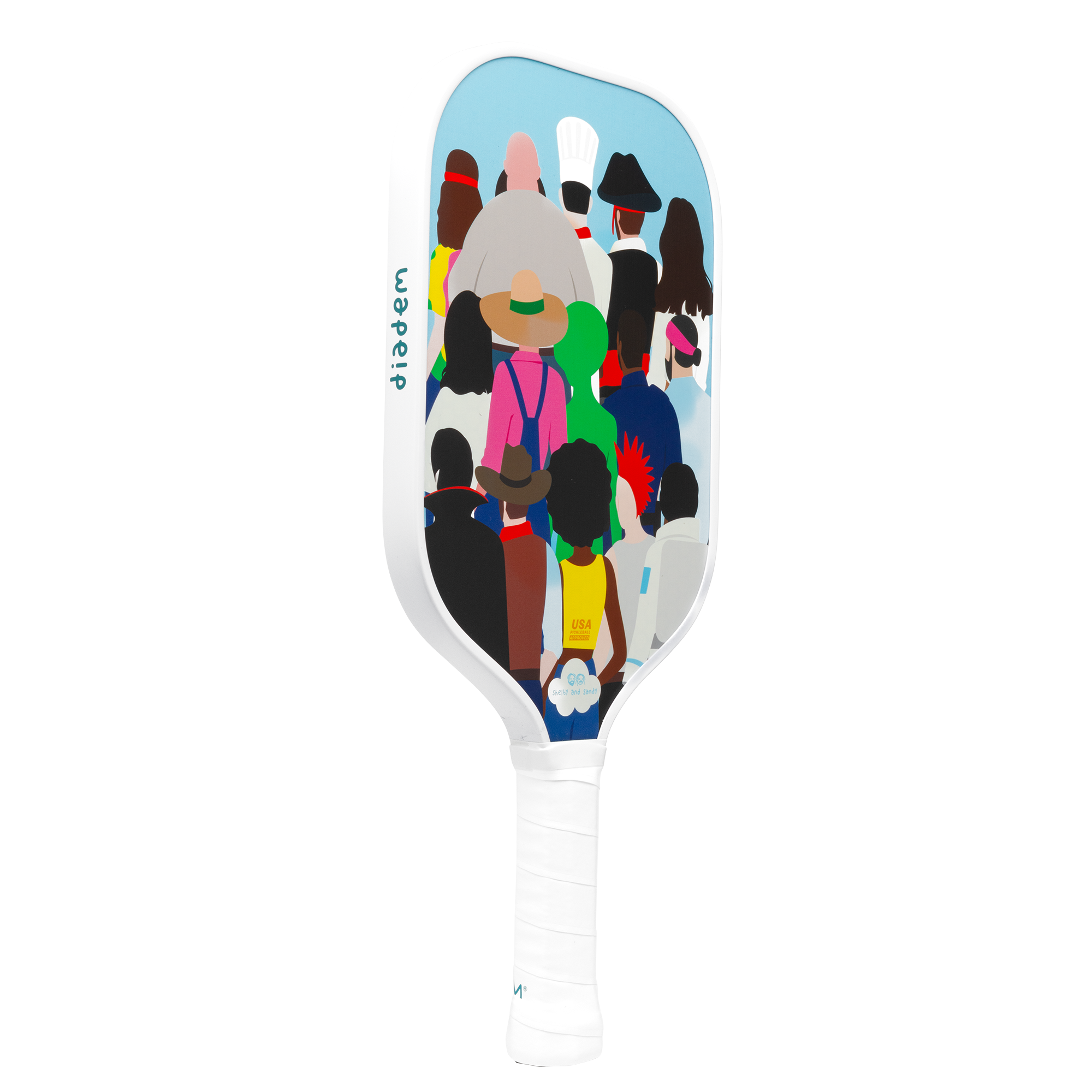 diadem-rush-people-of-pickleball-pickleball-paddle image 6