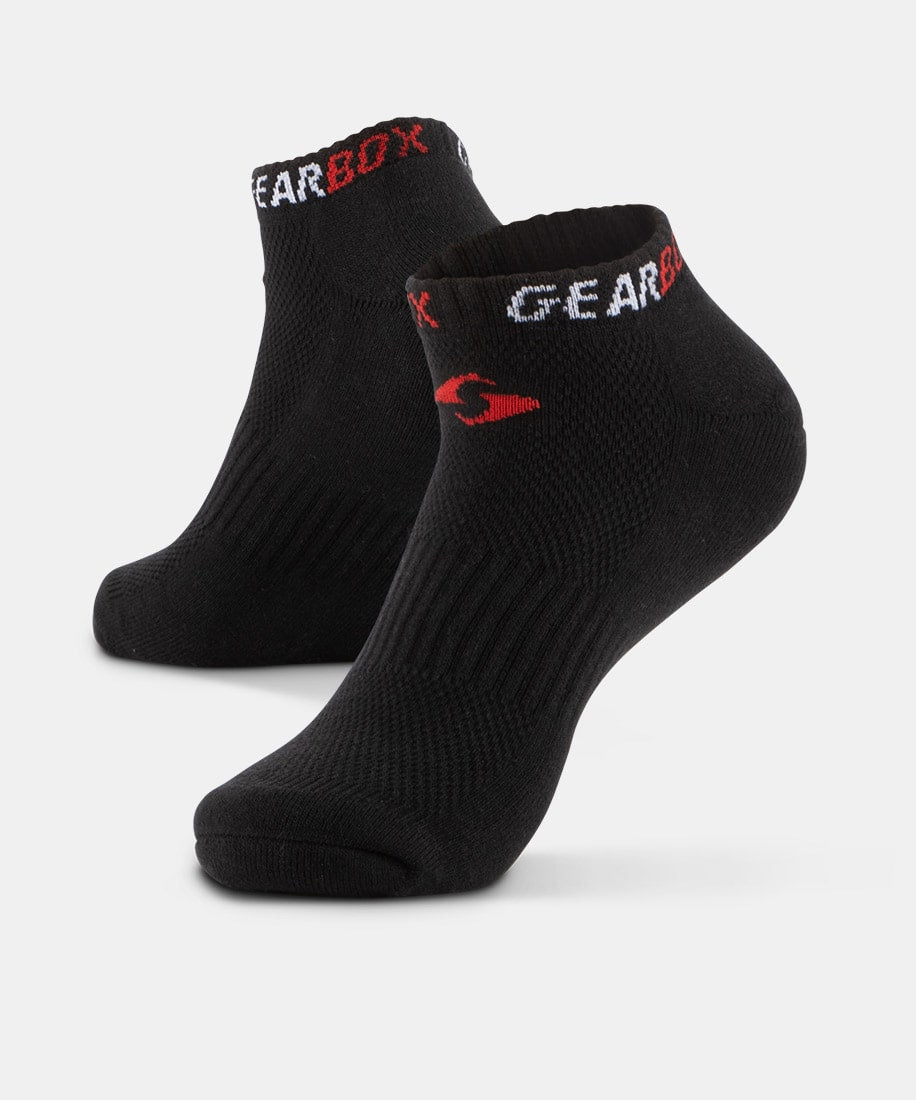 gearbox-no-show-socken-black-red-white-sport-socken image 4