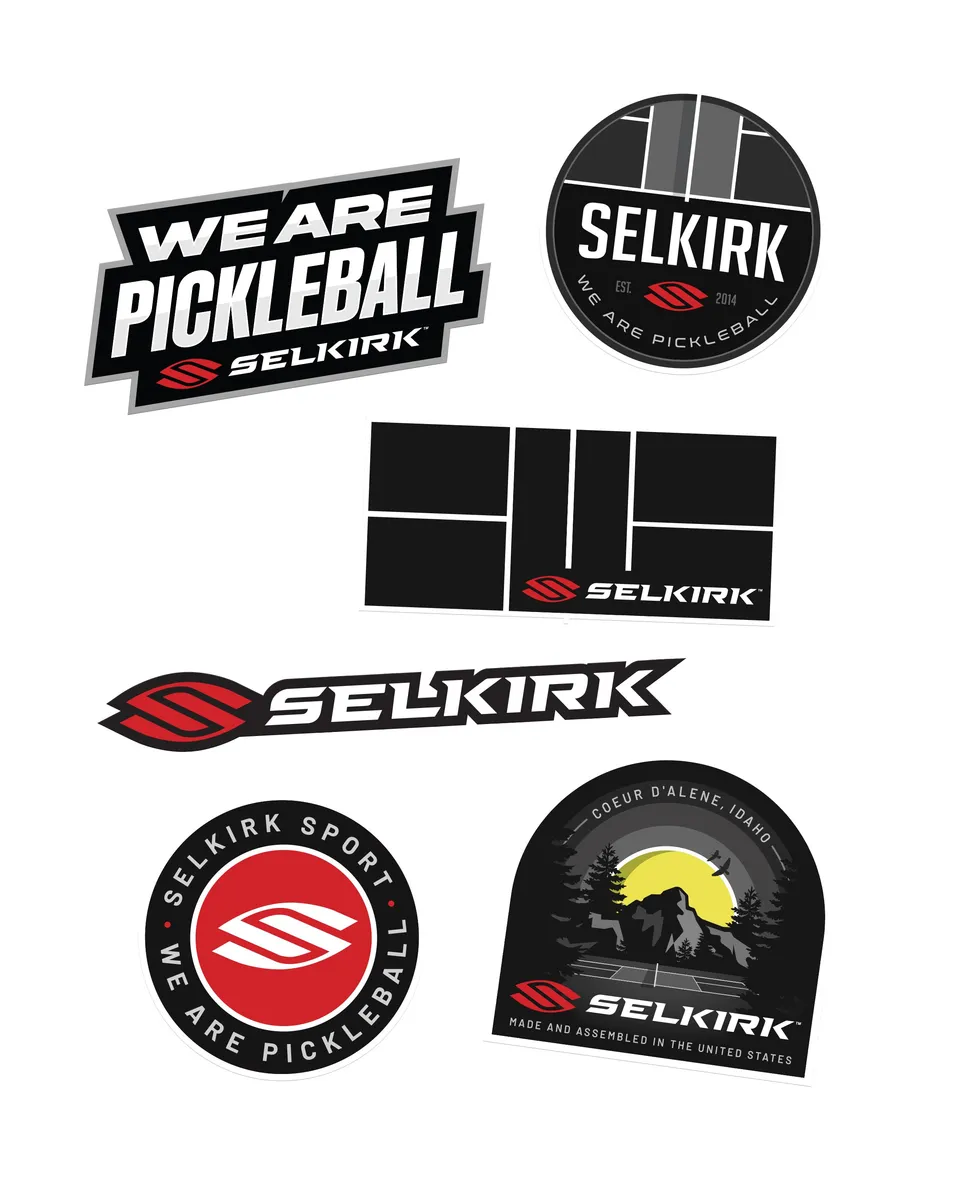 selkirk-sport-two-tone-pickleball-sticker-6er-set-2 image 1