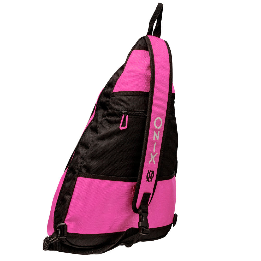onix-pickleball-pro-team-pickleball-sling-bag-schl-gertasche-orange-pink image 4