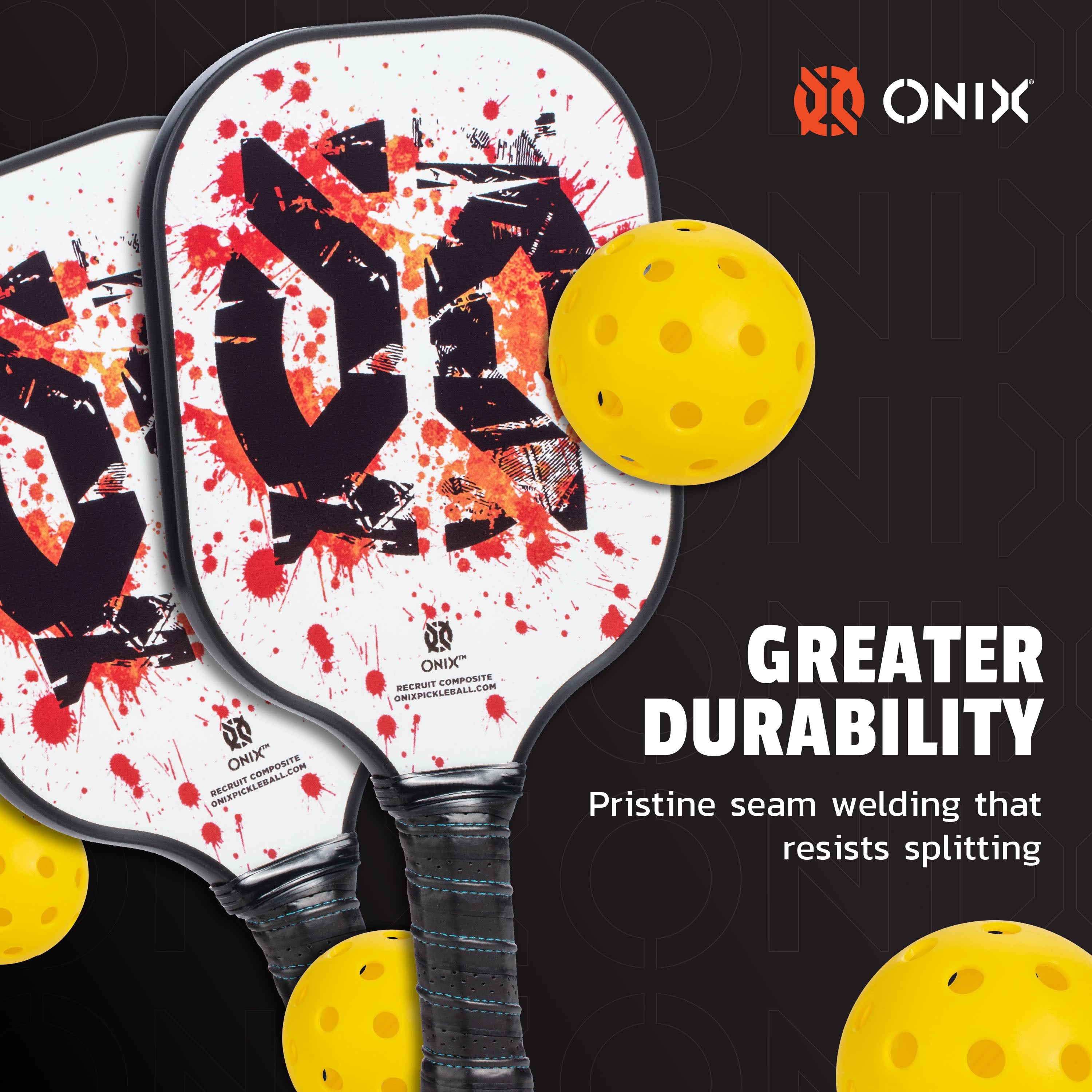 onix-pickleball-recruit-composite-pickleball-set-2-schl-ger image 5