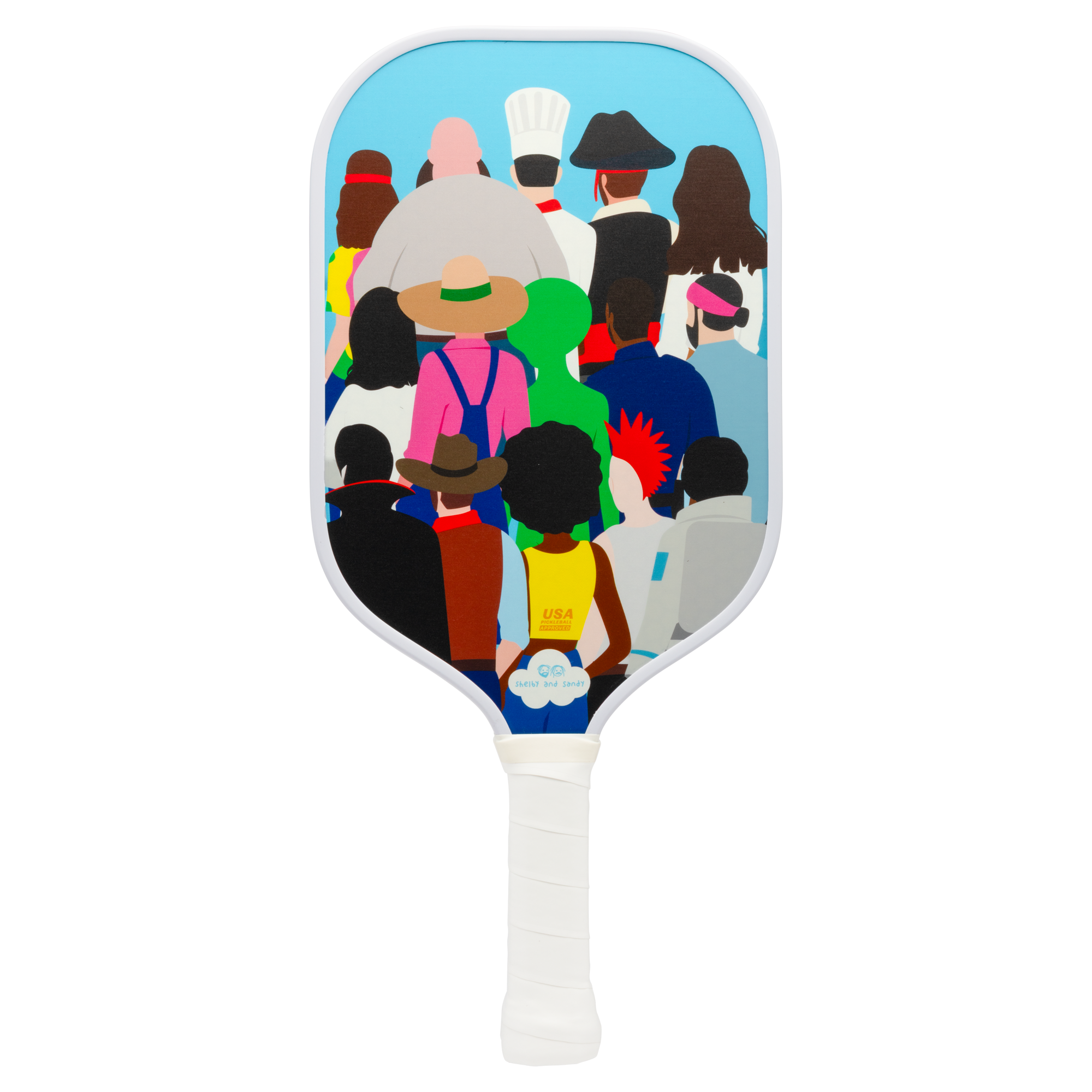 diadem-rush-people-of-pickleball-pickleball-paddle image 5